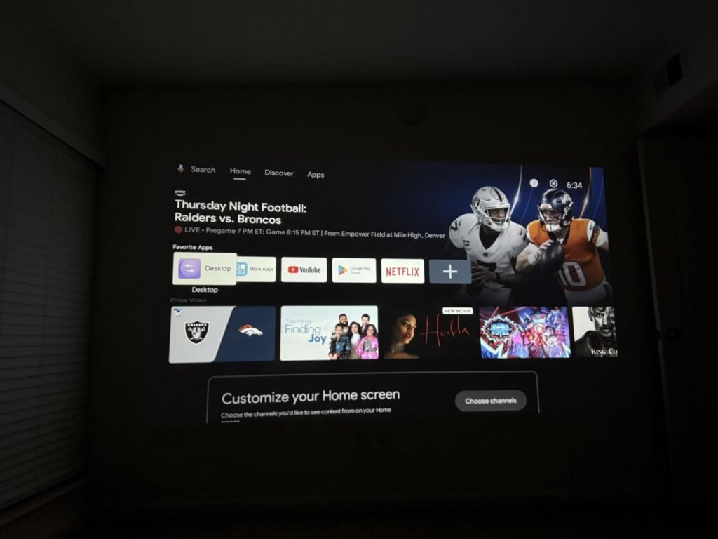 portable projector with wifi bluetooth