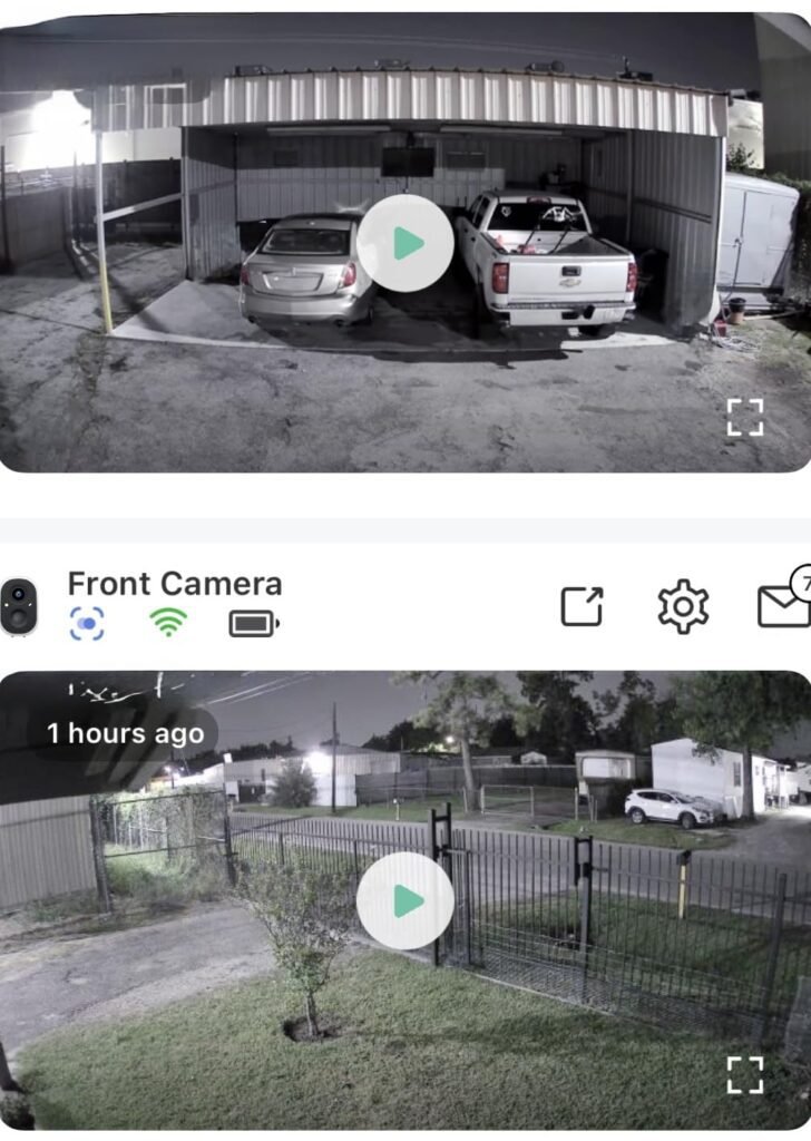 outdoor security camera wireless battery