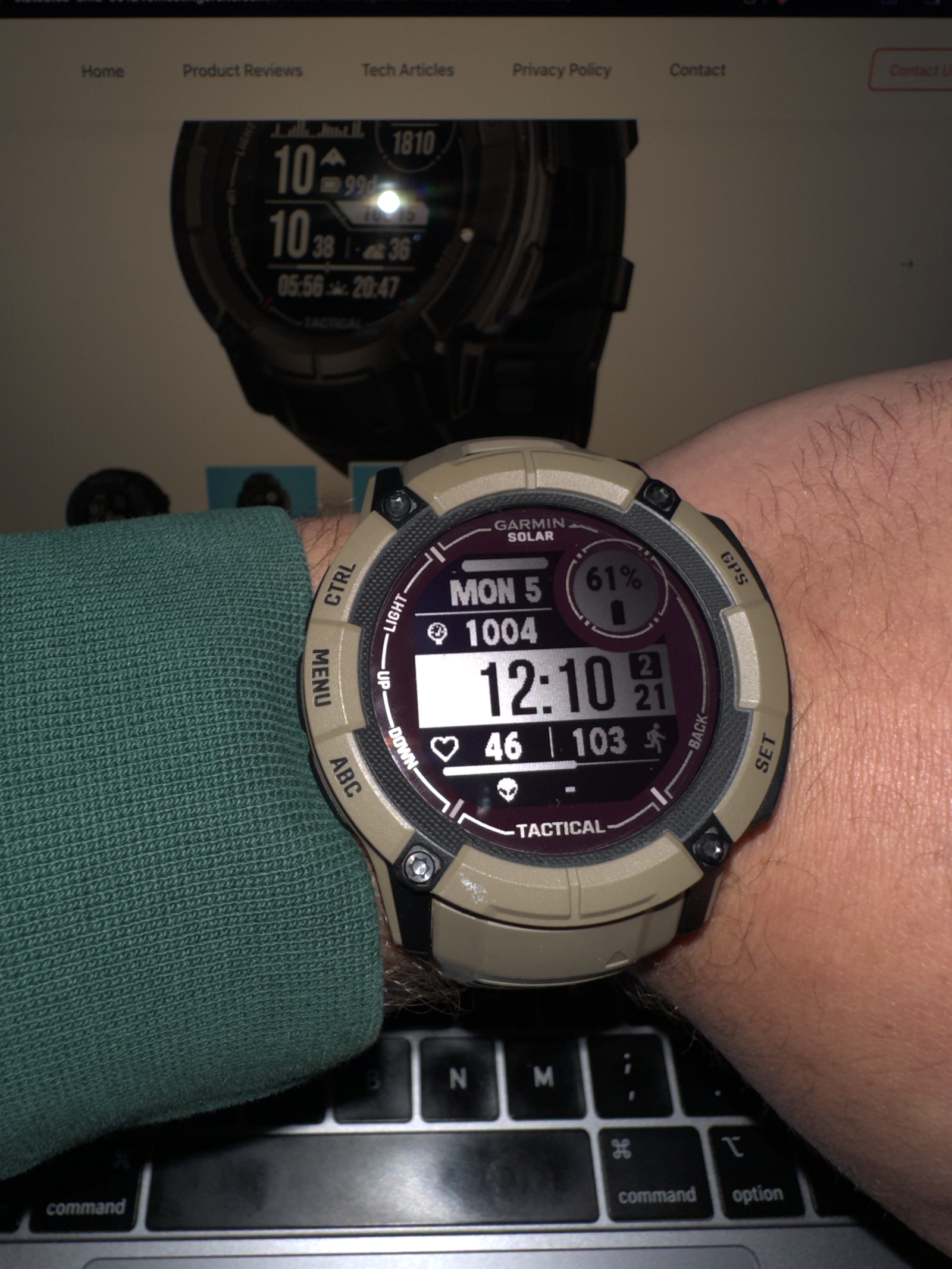 Garmin Instinct 2X Solar Tactical